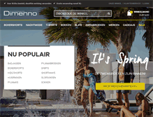 Tablet Screenshot of dimenno.nl